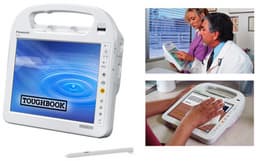 Новый планшетный ПК Panasonic для медиков хорошо защищен и его удобно носить